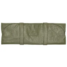 Kazoku Leather Knife Folder Olive 7 compartment