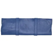 Kazoku Leather Knife Folder Skyblue 7 compartment