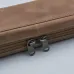 Kazoku Leather Knife Folder Brown 4 compartment