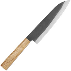 Kazoku Aogami Kurouchi Olive Gyuto 21 cm