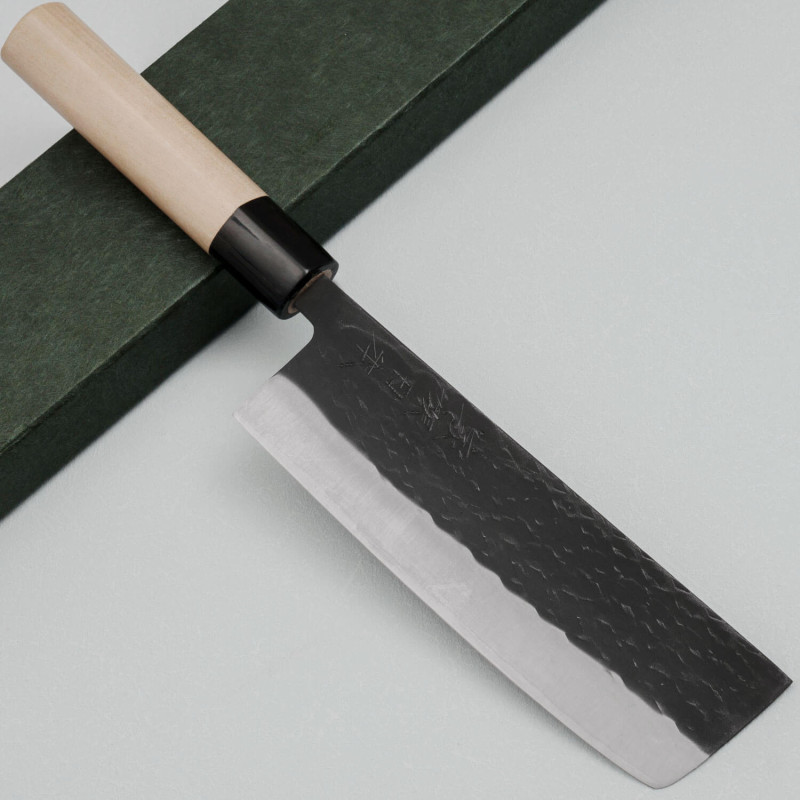 Kazoku Kaji Black Nakiri 16.5 cm