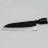 Kazoku Kaji Black Santoku 17 cm