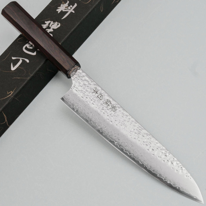 Kazoku Uteki Premium Mono Ebenholz Gyuto 21 cm