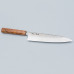 Kazoku Uteki Burlwood Yellow Gyuto 21 cm