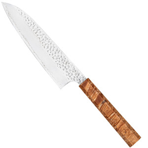 Kazoku Uteki Burlwood Yellow Santoku