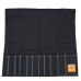 Kazoku Canvas Knife Case Black 11 Compartments