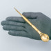 Kazoku Tasting Spoon With Tweezers Gold