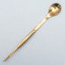 Kazoku Tasting Spoon With Tweezers Gold