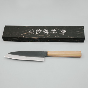 Kazoku Aogami Kurouchi Olive Gyuto 21 cm
