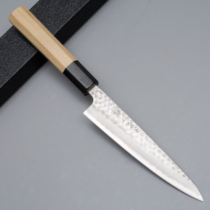 Kazoku Aogami Super Wa Migaki Magnolia Petty 13 cm