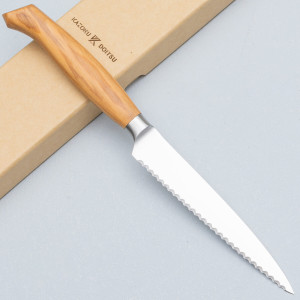 Kazoku Doitsu Serrated Vegetable Knife 12 cm