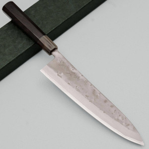 Kazoku Kage Aogami Ebony Gyuto 21 cm