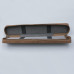 Kazoku Leder-Messer Mappe Braun 4 Fach