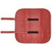 Kazoku Leather Knife Folder Red 7 compartment
