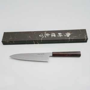 Kazoku x Nakagawa Aogami #1 Damast Gyuto 21 cm