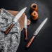 Kazoku Nisei Knife Set 3 Pieces