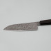 Kazoku Rinmon Santoku aus Ebenholz, 18 cm