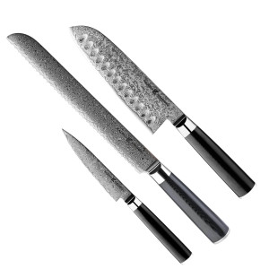 Kazoku Kurashikku Knife Set Santoku 3 Pieces