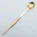 Kazoku Tasting Spoon With Tweezers Gold
