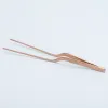 Kazoku Gourmet Tweezers Rose Gold 20 cm