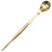 Kazoku Tasting Spoon With Tweezers Gold