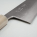 Kazoku x Wakui Kurouchi Shirogami #2 Santoku 18 cm
