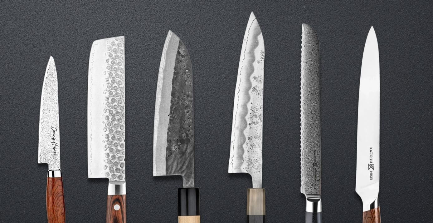 different types of japanese knives